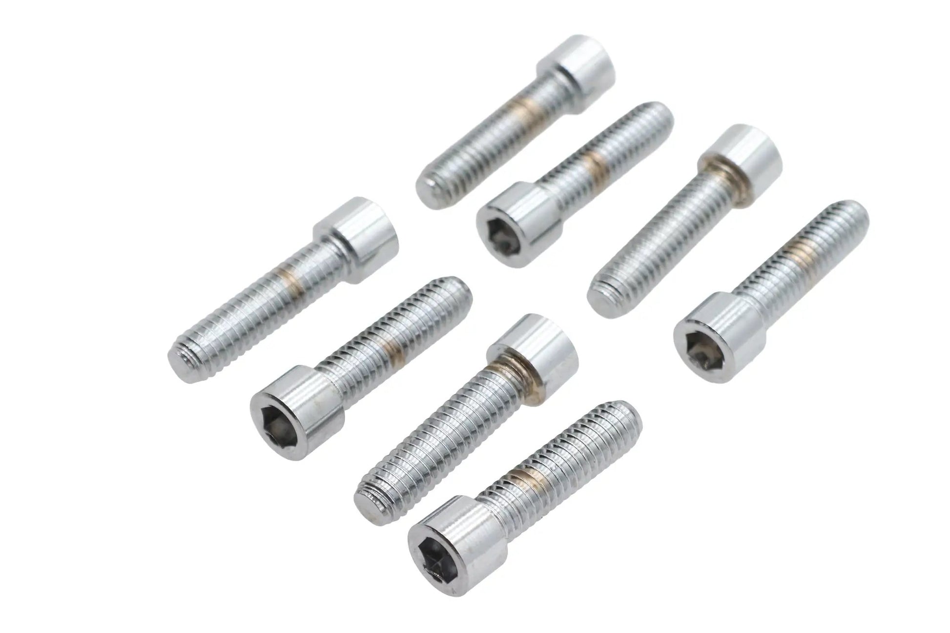 Ultima M8 Transmission Side Cover Screws Kit with Chrome Finish for Harley Davidson Models by Ultima