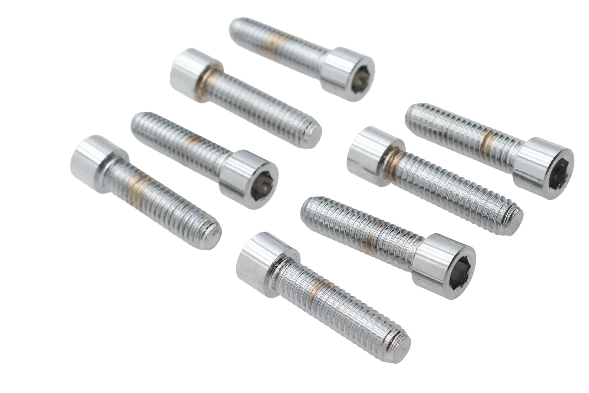 Ultima M8 Transmission Side Cover Screws Kit with Chrome Finish for Harley Davidson Models by Ultima