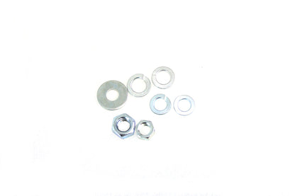 V-Twin Spring Fork Nut and Washer Kit Zicad Plated for Harley Davidson FL and EL 1941-1948