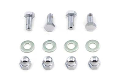 V-Twin Front Fender Bolt Kit (Part #75025H) for Motorcycle Body Attachments