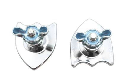 V-Twin License Plate Bolt Set with Original Kastar Design – Durable Hardware for Custom Motorcycle Plates by V-Twin