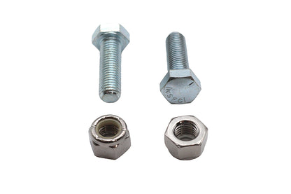 V-Twin Hex Bolt Set Chrome for Harley Davidson FL Handlebar Cross Bar and Clamp Kit - Part #75026H