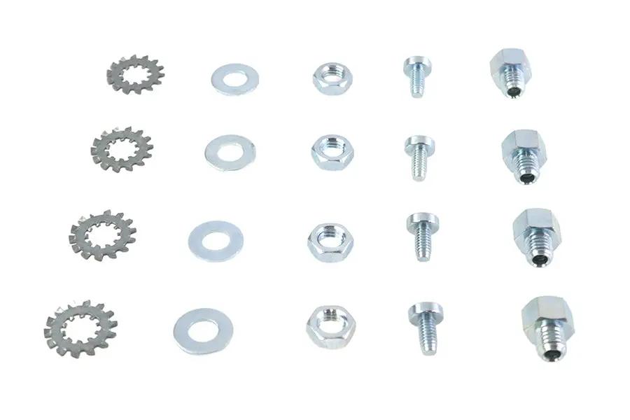 V-Twin Rear Fender Mount Boss Nut Kit for Harley Davidson FLT (1997-2000) by V-Twin