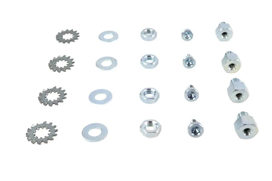 V-Twin Rear Fender Mount Boss Nut Kit for Harley Davidson FLT (1997-2000) by V-Twin