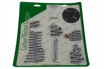 Gardner-Westcott P-20-87 Engine Dress Up Screw Kit Allen Chrome for Harley Davidson XL (1986-1990) by Gardner-Westcott