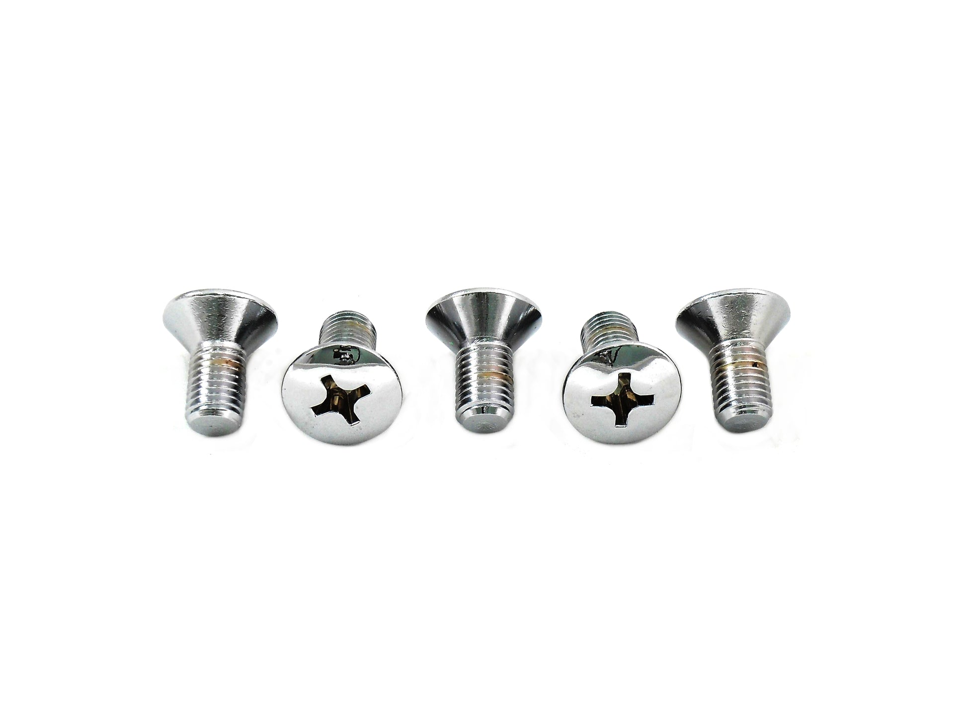 V-Twin Phillips Head Chrome Screws for Harley Davidson FL Air Cleaner and Luggage Rack, Part 76865