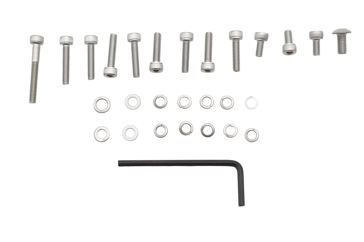 V-Twin Keihin CV Carburetor Stainless Steel Screw Kit 37-3003