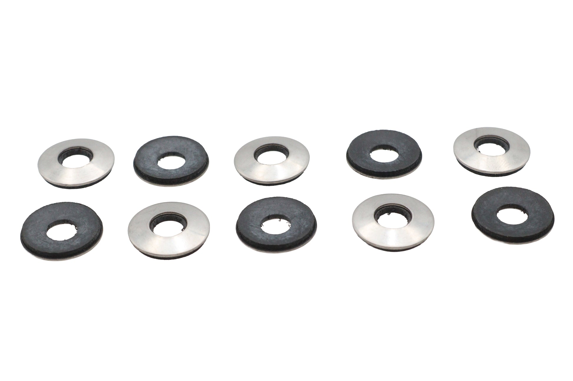 Ultima 5/16 Inch Fender Washers with Neoprene and Stainless Steel, Pack of 10