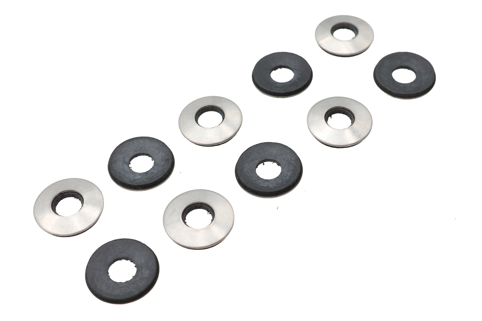 Ultima 5/16 Inch Fender Washers with Neoprene and Stainless Steel, Pack of 10