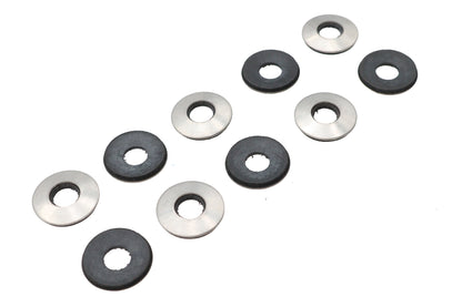 Ultima 5/16 Inch Fender Washers with Neoprene and Stainless Steel, Pack of 10