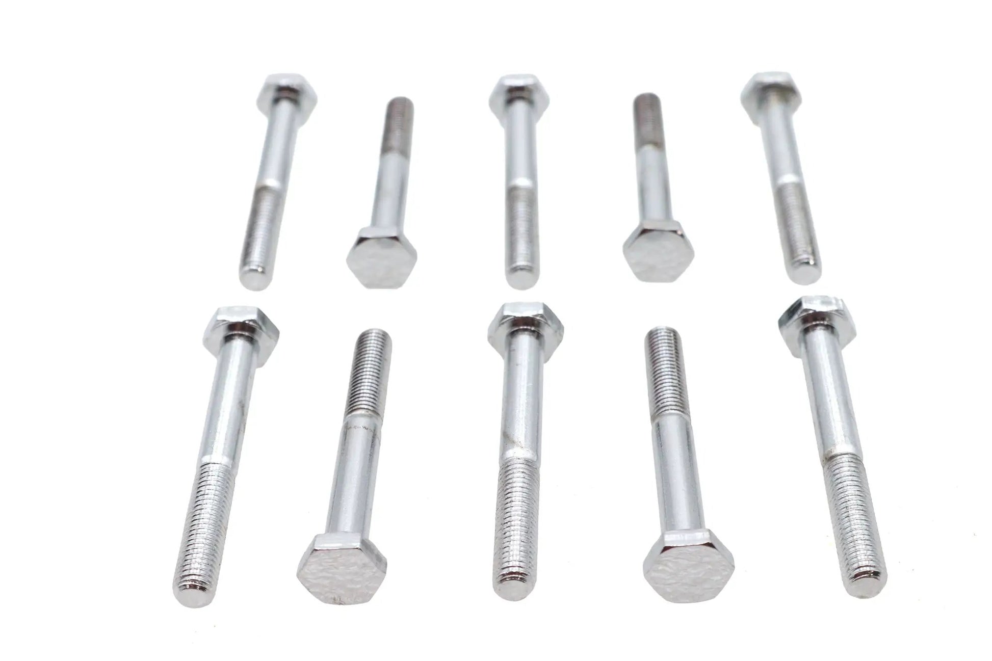Ultima Chrome Hex Cap Bolts 1/4 inch x 2 inch, Fine Thread, USA Made by Ultima