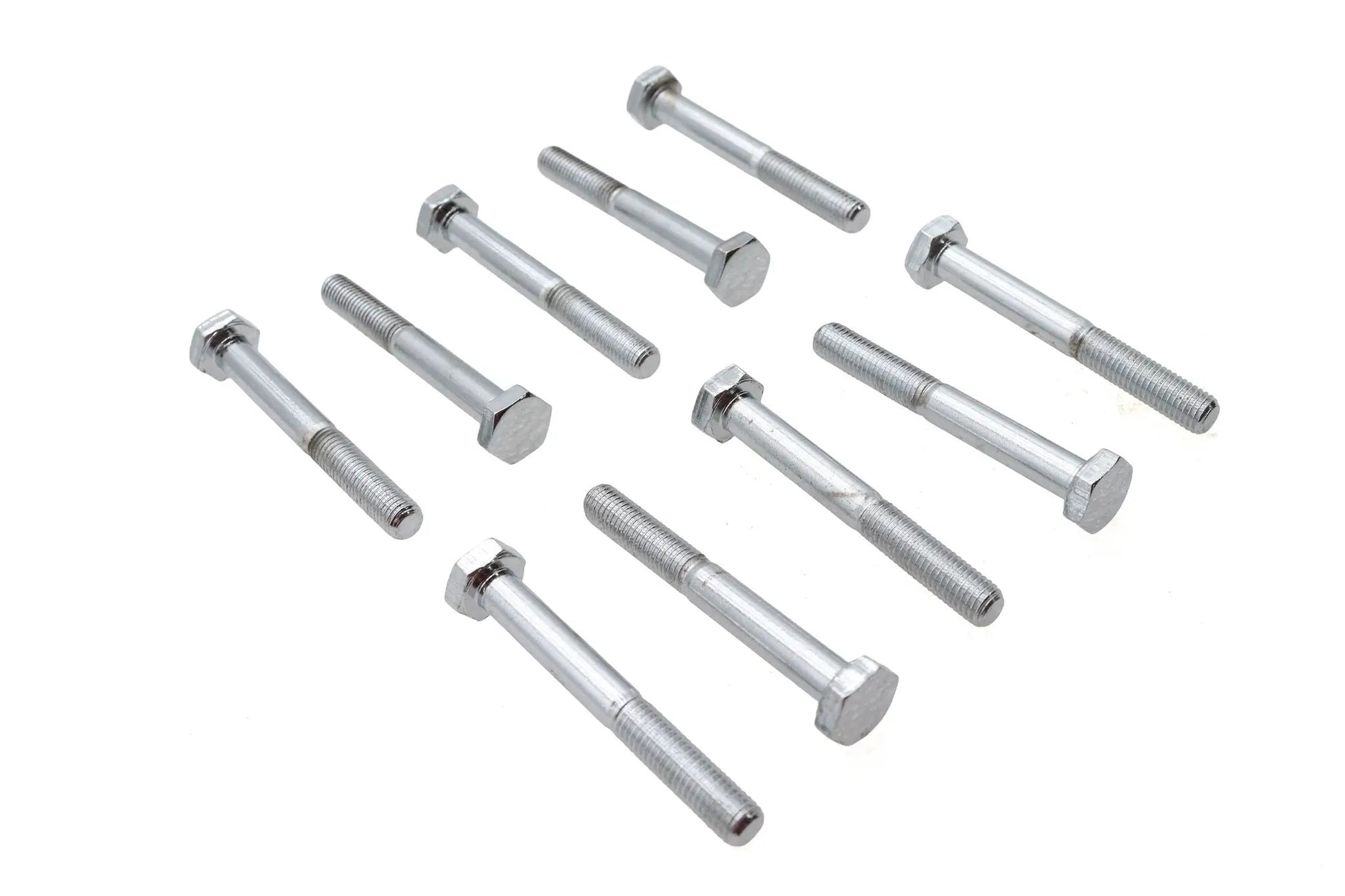 Ultima Chrome Hex Cap Bolts 1/4 inch x 2 inch, Fine Thread, USA Made by Ultima