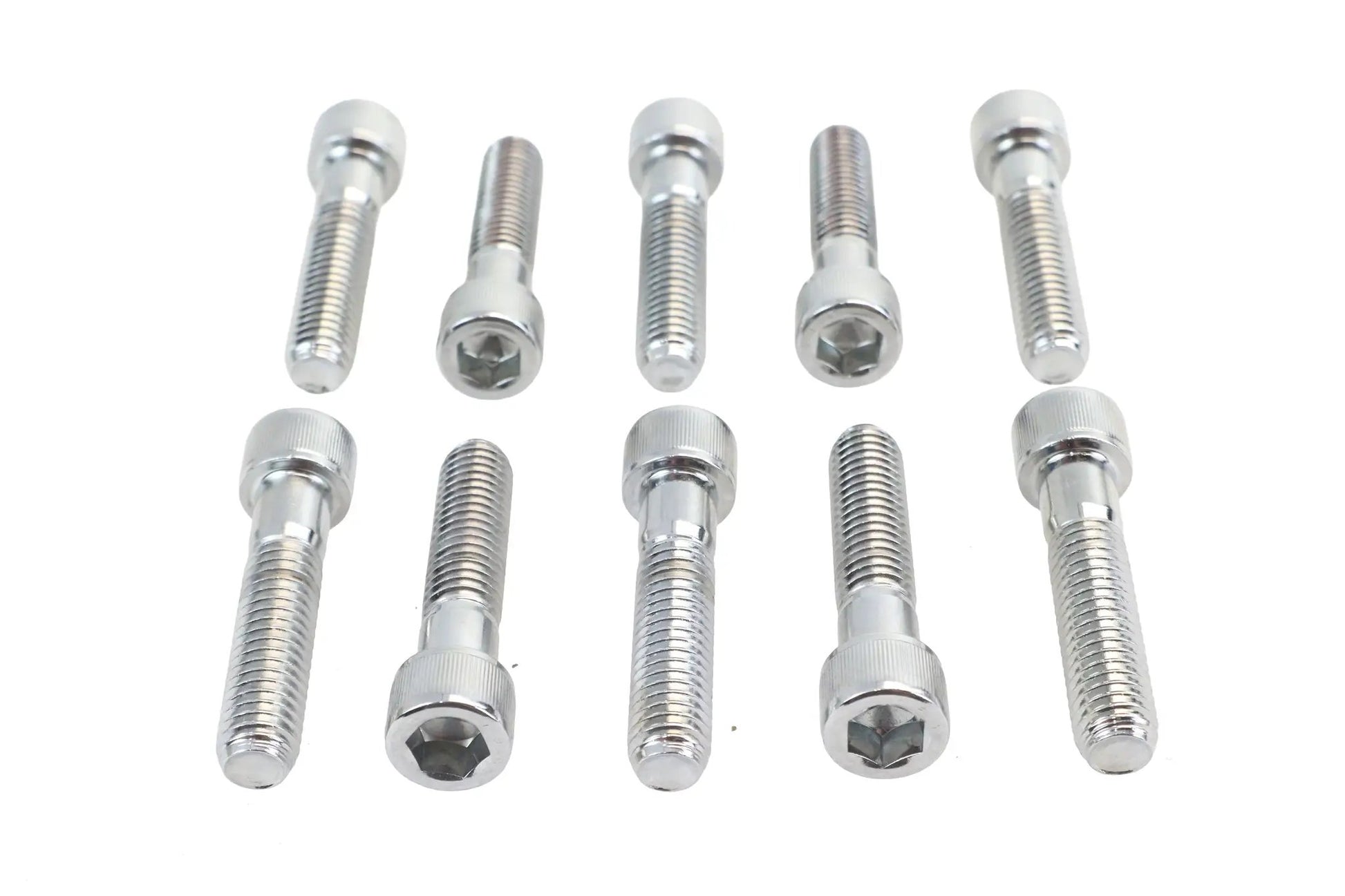 V-Twin Allen Socket Cap Bolt 7/16-14 Inch x 2 Inch Coarse – Pack of 10 by V-Twin