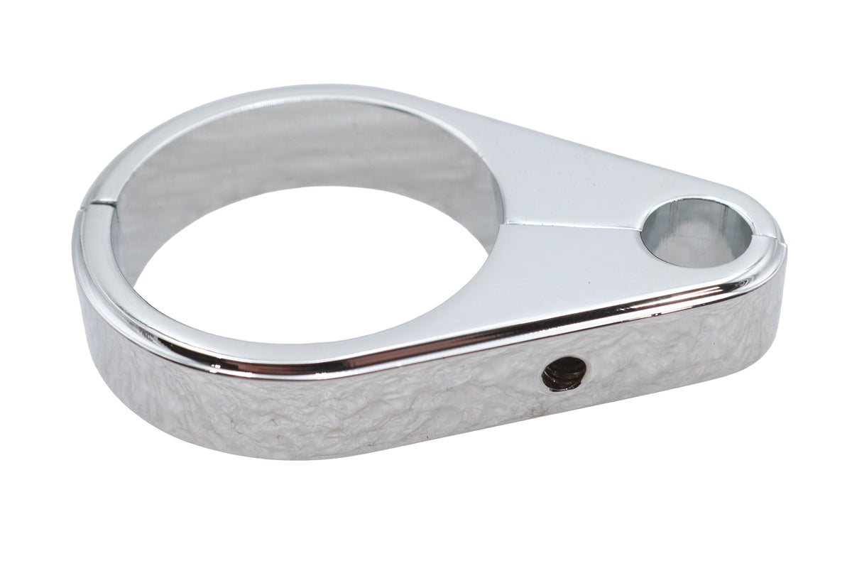 Ultima 45-48 Chrome Single Throttle Cable Clamp for 1-1/2-Inch Tubing