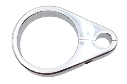Ultima Single Throttle Cable Clamp 1-3/4 inch Chrome - Part 45-49 by Ultima