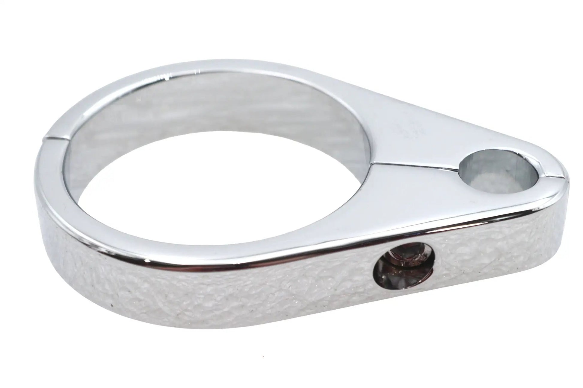 Ultima Single Throttle Cable Clamp 1-3/4 inch Chrome - Part 45-49 by Ultima