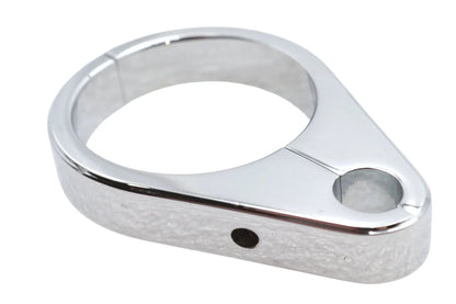 Ultima Single Throttle Cable Clamp 1-3/4 inch Chrome - Part 45-49 by Ultima