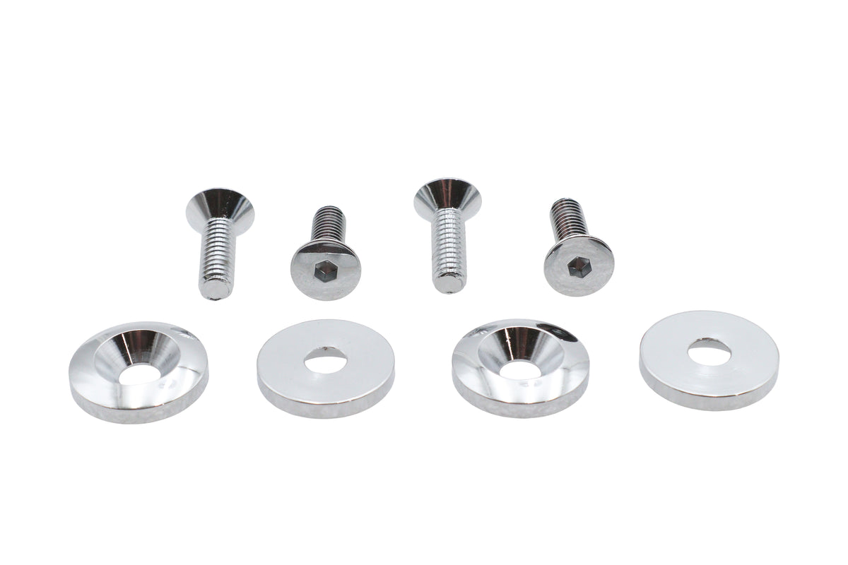 Ultima 5-160 Chrome Gas Tank Mounting Hardware Kit for Split Tanks