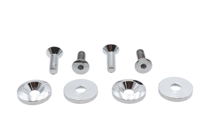 Ultima 5-160 Chrome Gas Tank Mounting Hardware Kit for Split Tanks