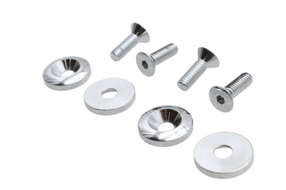 Ultima 5-160 Chrome Gas Tank Mounting Hardware Kit for Split Tanks