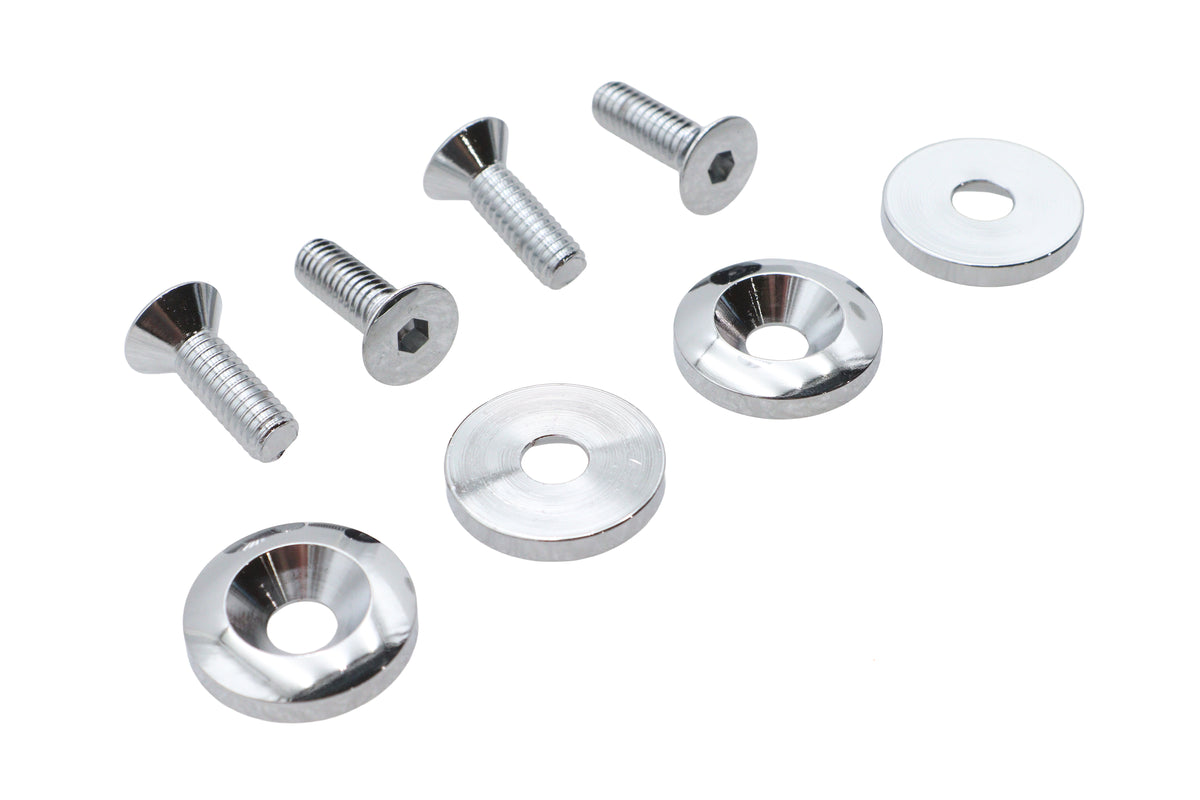Ultima 5-160 Chrome Gas Tank Mounting Hardware Kit for Split Tanks