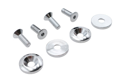 Ultima 5-160 Chrome Gas Tank Mounting Hardware Kit for Split Tanks