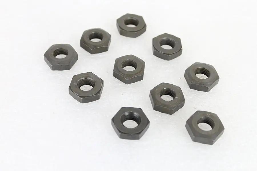 Colony Parkerized Hex Nuts 7/16 inch-20 for Harley Davidson WL Models by Colony