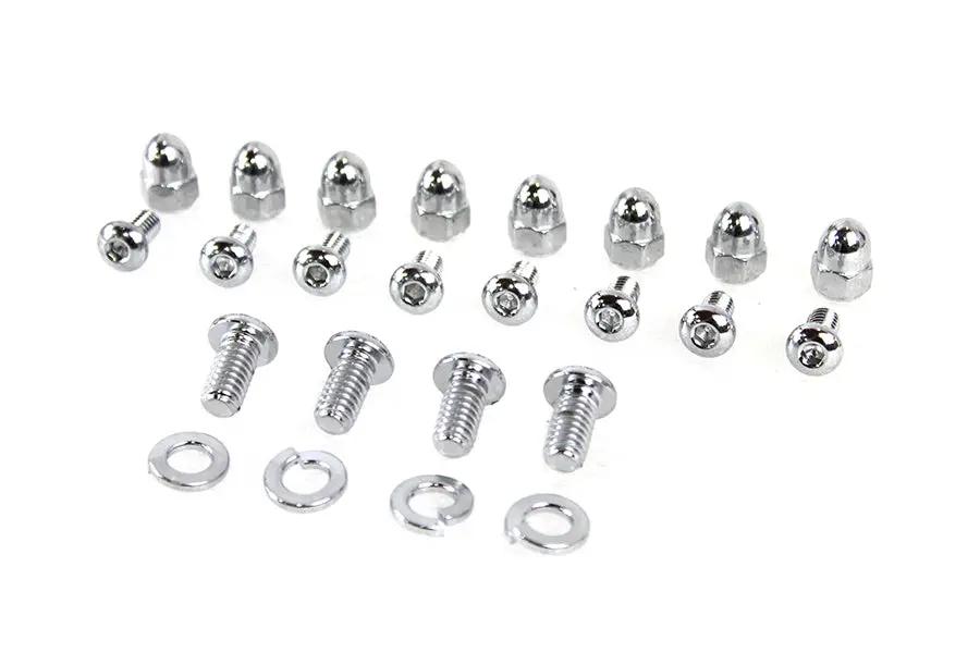 Gardner-Westcott C-20-03 Fender Mount Chrome Allen Screw Kit for Harley Davidson FX Models by Gardner-Westcott