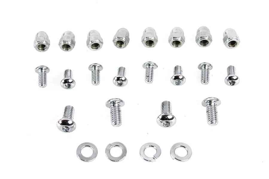 Gardner-Westcott C-20-03 Fender Mount Chrome Allen Screw Kit for Harley Davidson FX Models by Gardner-Westcott
