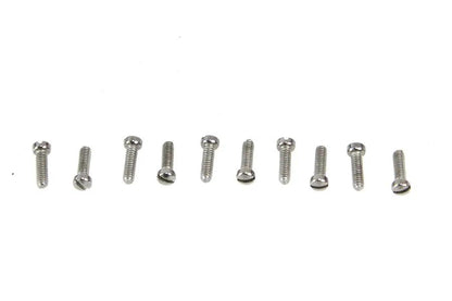 V-Twin 91794A066 Stainless Steel Emblem Mount Screws for Gas Tank by V-Twin