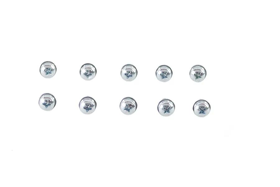 V-Twin Panhead Screw with Spring Lock Washer - 8-32 Thread, 1/4 Inch Length, Pack of 5 by V-Twin