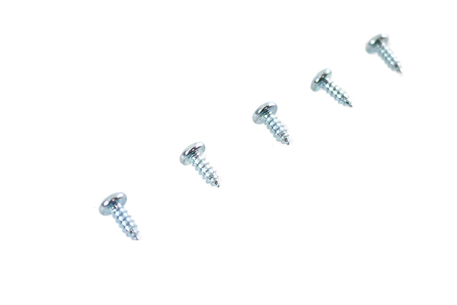 V-Twin Phillips Round Head Screw Zinc Part Number 90190A146 – Pack of 10