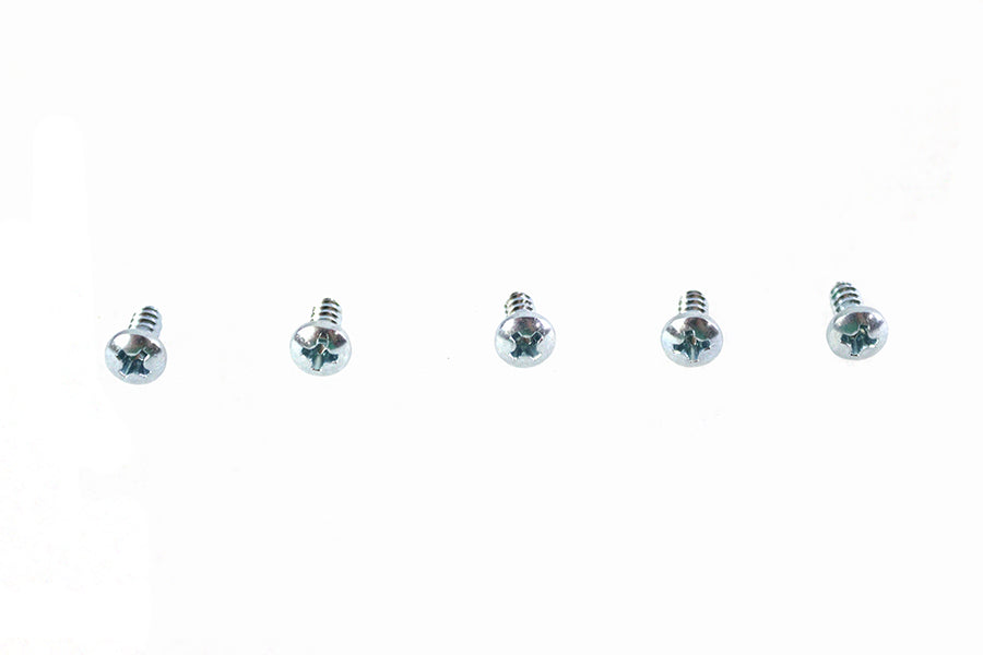 V-Twin Phillips Round Head Screw Zinc Part Number 90190A146 – Pack of 10