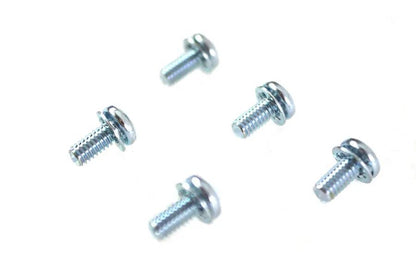 V-Twin Panhead Grade J82 Steel Machine Screw - Zinc Plated, Internal Tooth, 8-32 x 3/8 Inch by V-Twin