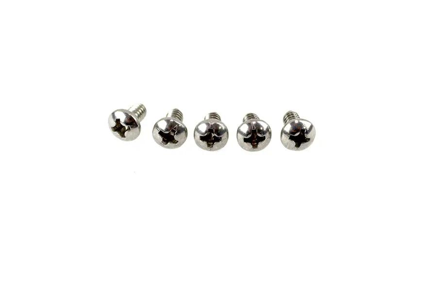 V-Twin Panhead Grade 18-8 Stainless Steel Machine Screw 6-32 x 1/4 inch by V-Twin