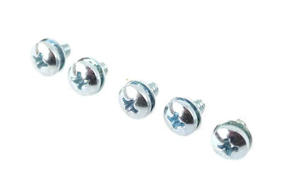 V-Twin Panhead Grade J82 Steel Machine Screw, Zinc Plated, 8-32 x 1/4 Inch by V-Twin