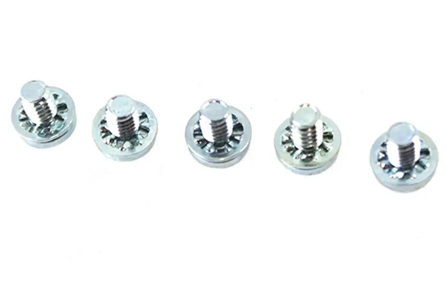 V-Twin Panhead Grade J82 Steel Machine Screw, Zinc Plated, 8-32 x 1/4 Inch by V-Twin