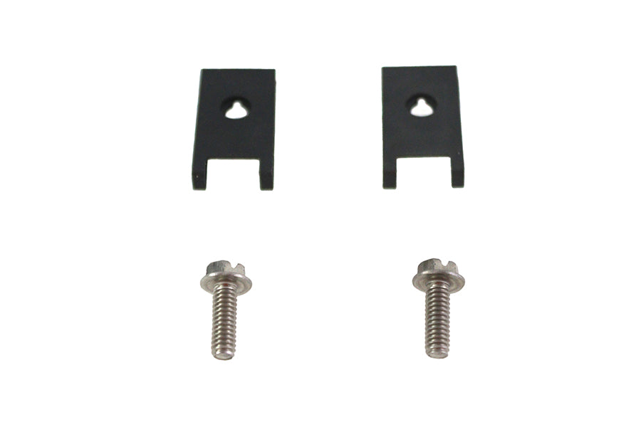 V-Twin Ignition Coil Cover Speed Nut and Screw Kit for Harley Davidson FL (1965-1974)