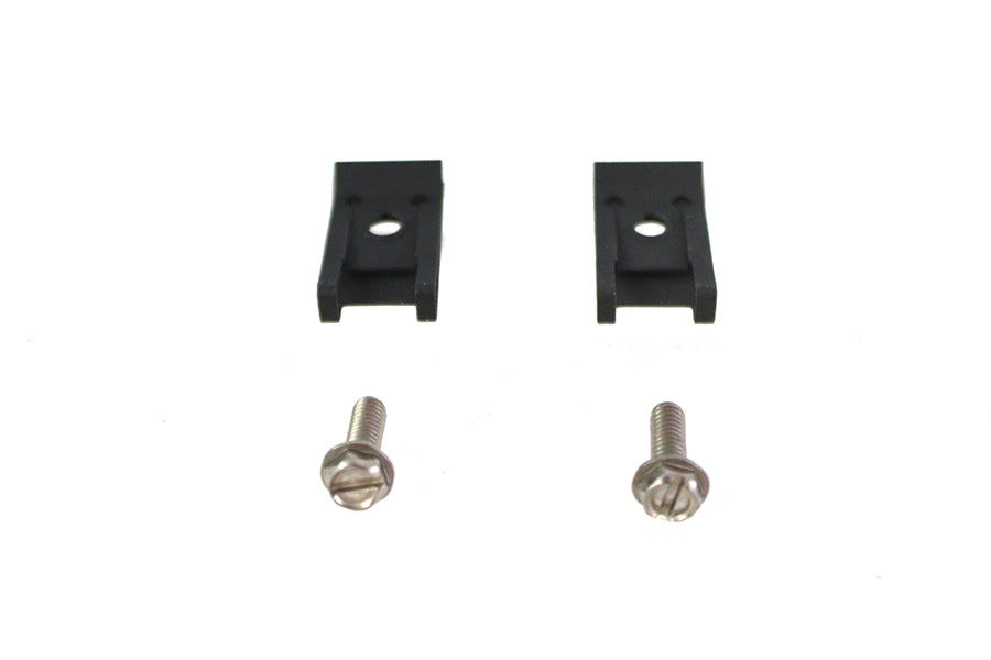 V-Twin Ignition Coil Cover Speed Nut and Screw Kit for Harley Davidson FL (1965-1974)