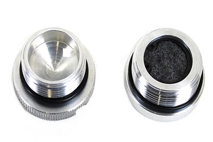 V-Twin Polished Primary Cover Cap Set for Harley Davidson XL Models by V-Twin