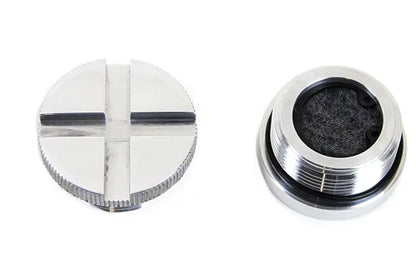 V-Twin Polished Primary Cover Cap Set for Harley Davidson XL Models by V-Twin