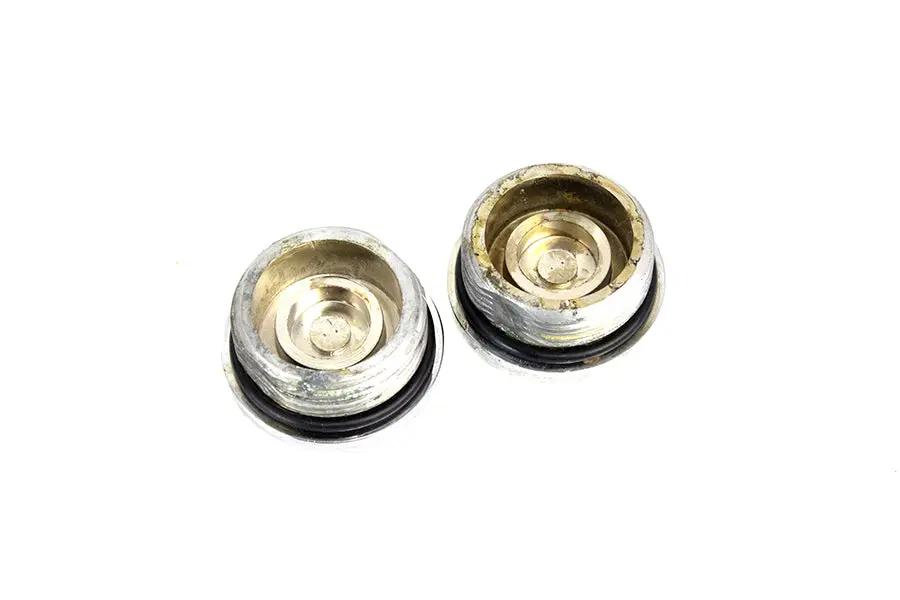 V-Twin Chrome Primary Cover Cap Set for Harley Davidson XL Models (1977-1984) by V-Twin
