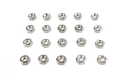 Colony 1/4-Inch-20 Chrome Hex Nut – Standard Unified National Course Thread by Colony