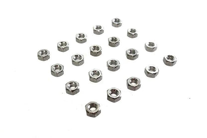 Colony 1/4-Inch-20 Chrome Hex Nut – Standard Unified National Course Thread by Colony