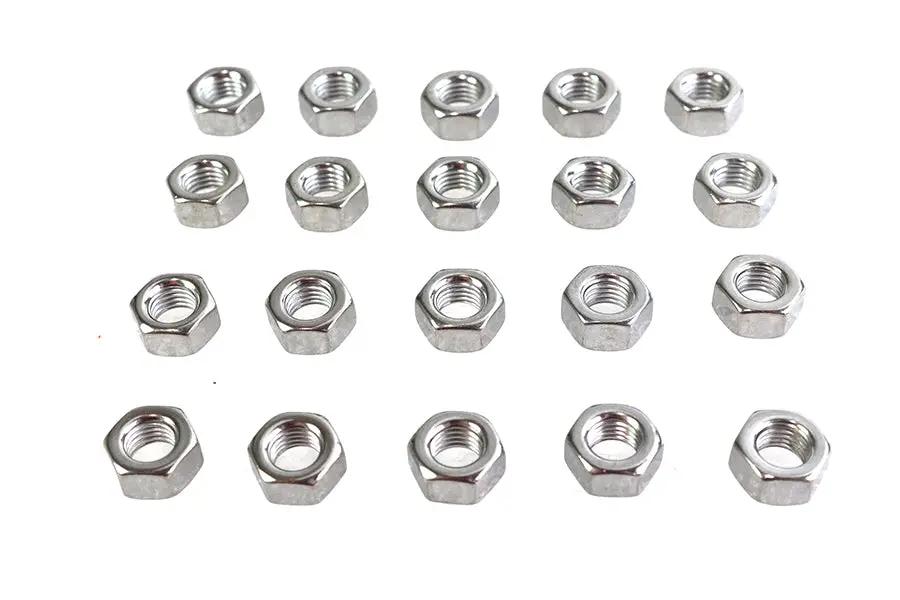 Colony Chrome Hex Nut 5/16 inch-18 Unified National Course, Part Number 5/16-18H by Colony