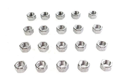 Colony Chrome Hex Nut 3/8 inch-16, Standard Unified National Course Thread by Colony