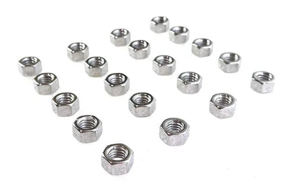 Colony Chrome Hex Nut 3/8 inch-16, Standard Unified National Course Thread by Colony