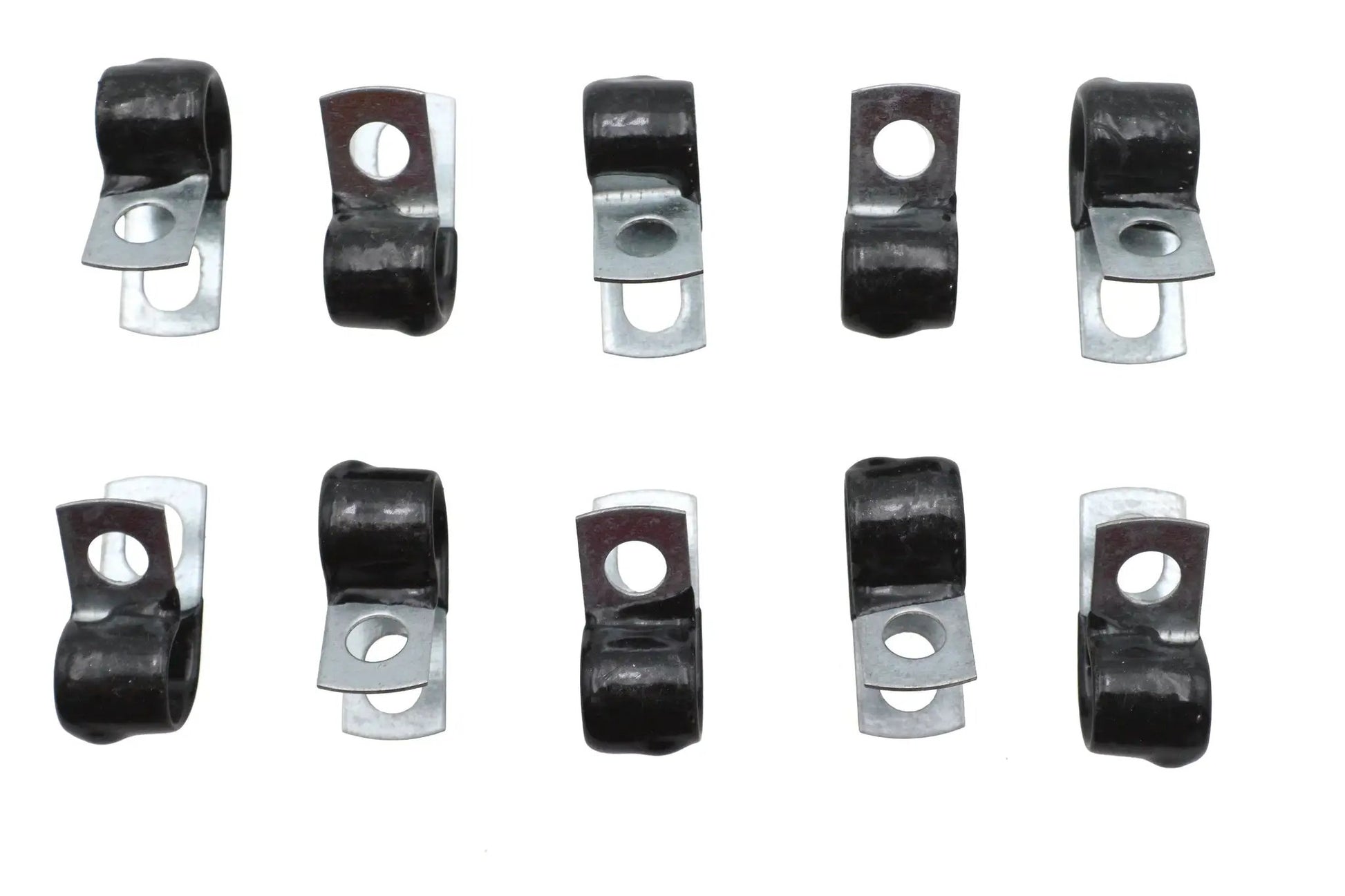 Volt Tech Vinyl Coated 1/4 Inch Cable Clamp - Part Number NES6-14, Pack of 50 by Volt Tech