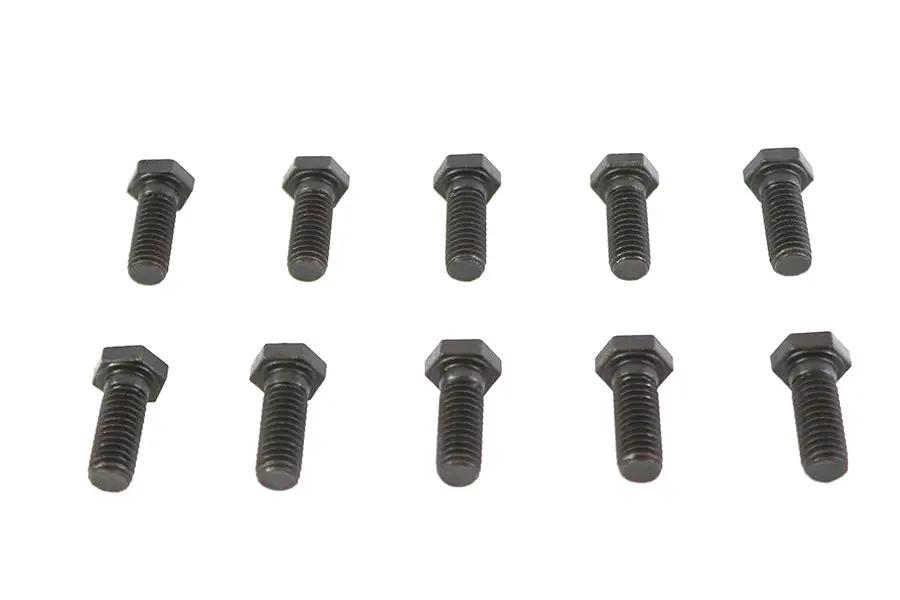 Gary Bang Thin 3/8 inch-16 x 1 inch Hex Head Bolt Black - Durable Fastener for Harley Davidson Models by Gary Bang