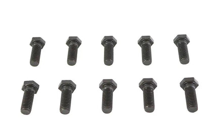 Gary Bang Thin 3/8 inch-16 x 1 inch Hex Head Bolt Black - Durable Fastener for Harley Davidson Models by Gary Bang